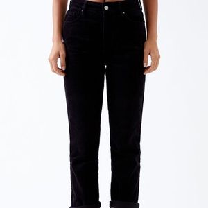 Pacsun Black Corduroy Mom Jeans